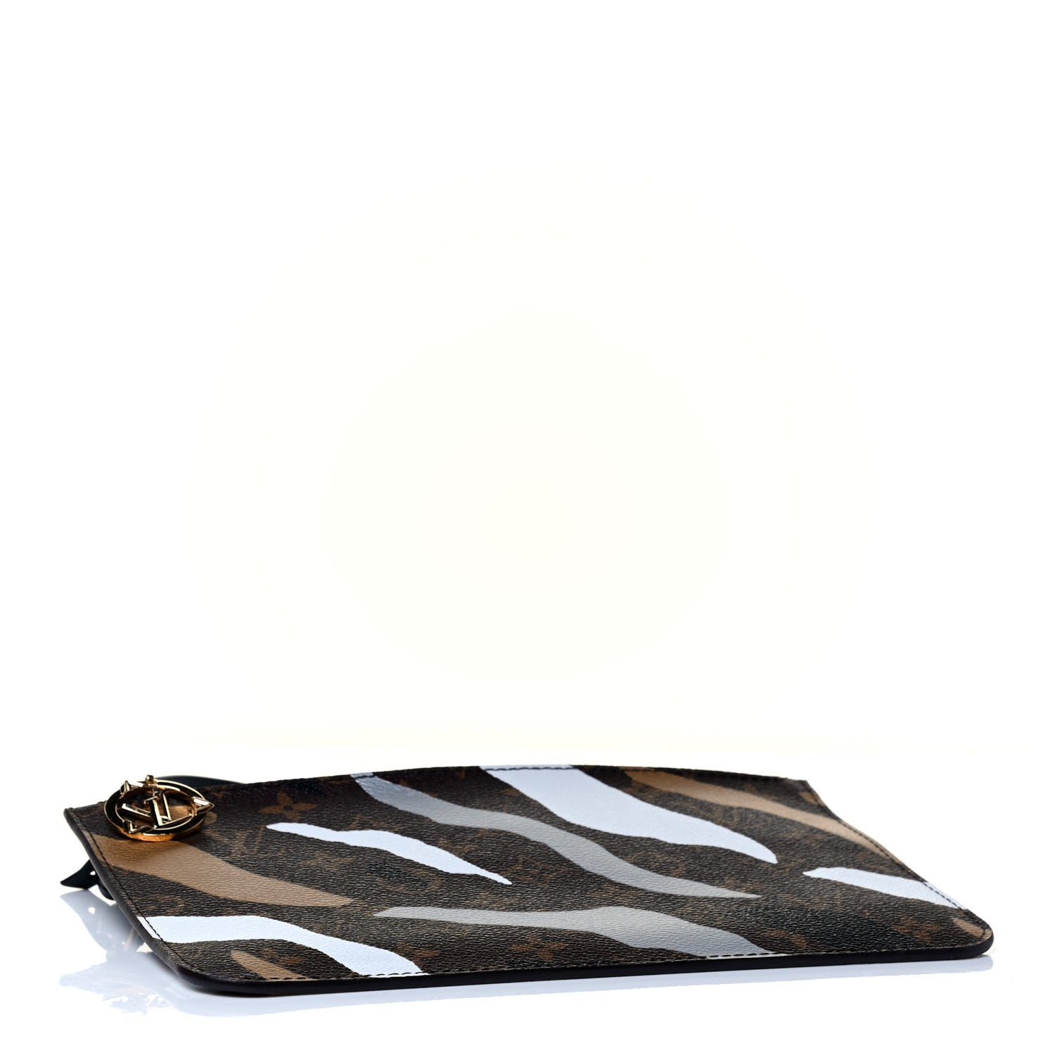 Louis Vuitton X LOL Monogram Neverfull MM GM Pochette Gold Silver 2 of 7