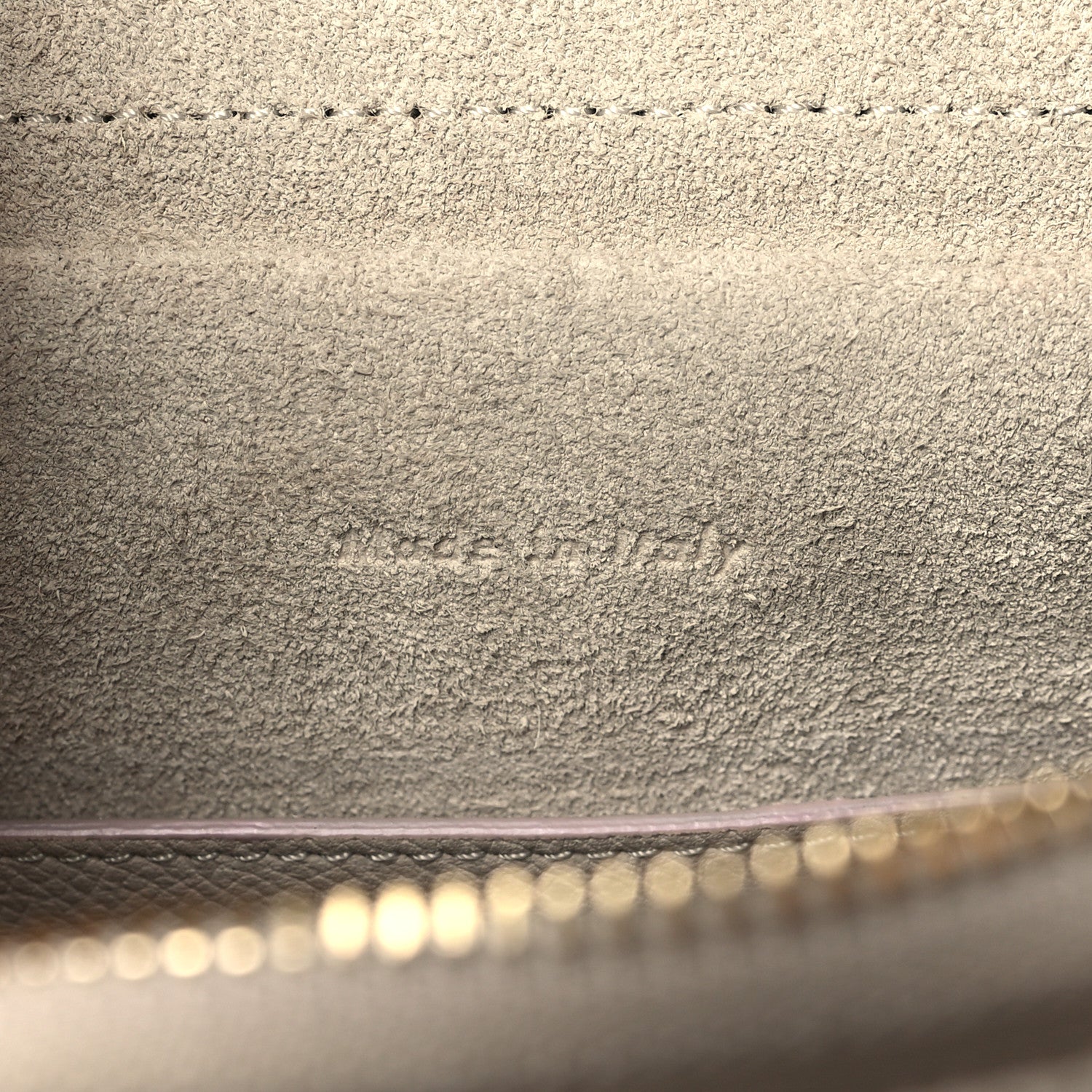 Celine Grained Calfskin Micro Belt Bag Dune 7 of 9