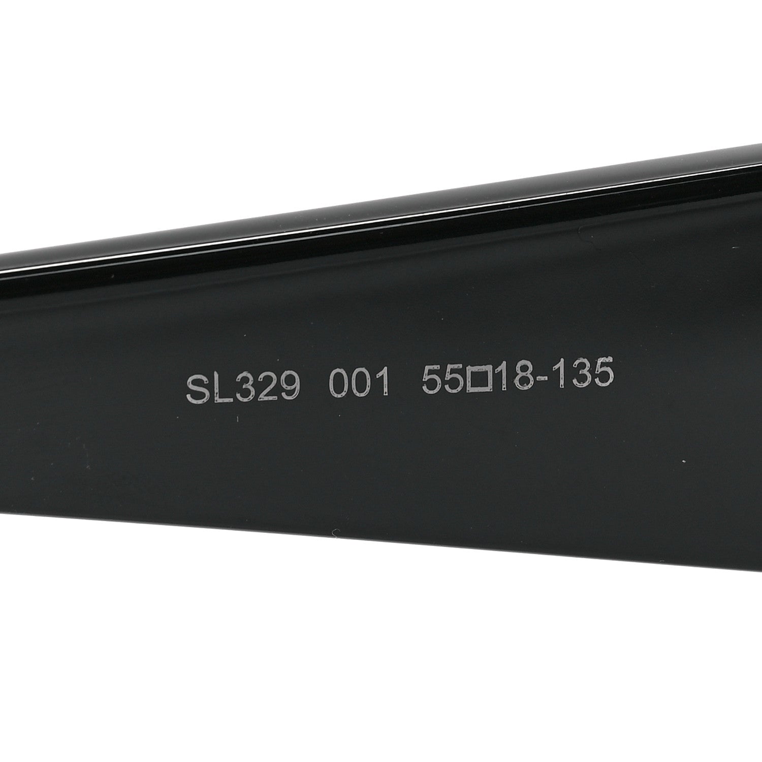Saint Laurent Acetate SL 329 Square Sunglasses Black 7 of 7