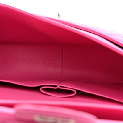 Chanel Iridescent Caviar Quilted Jumbo Double Flap Pink 5 of 10