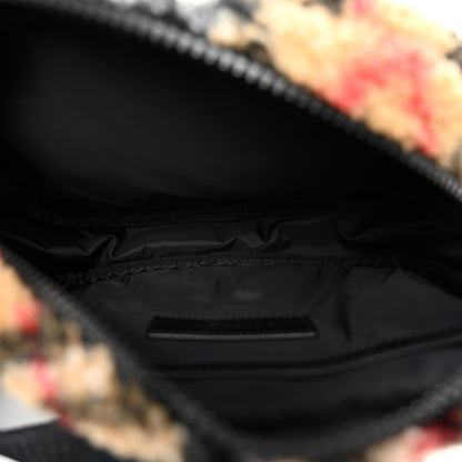 Burberry IP Check Fleece Kids Bum Bag Archive Beige Black 5 of 10