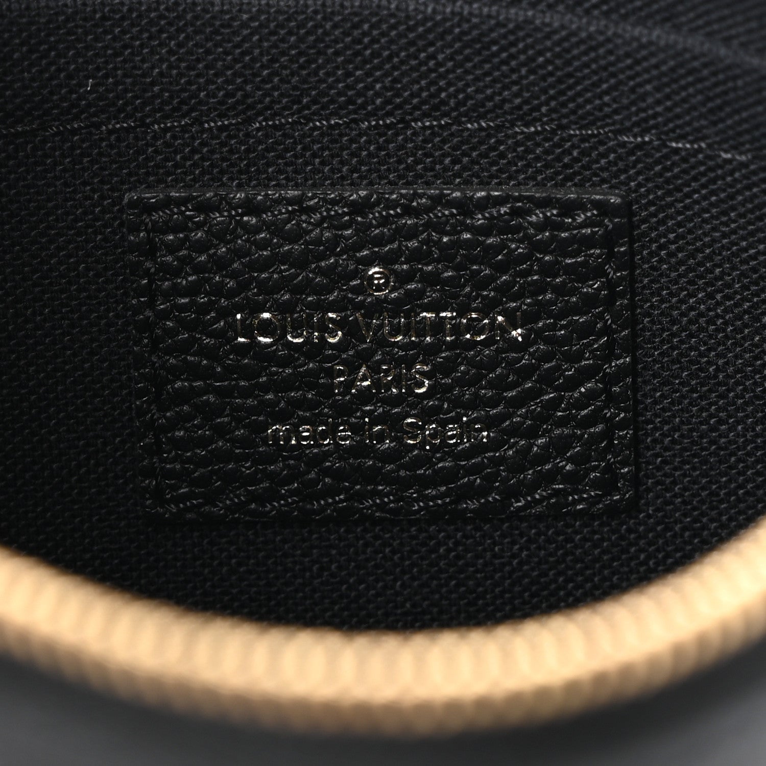 Louis Vuitton LOUIS VUITTON Monogram Pallas Clutch Black 6 of 9
