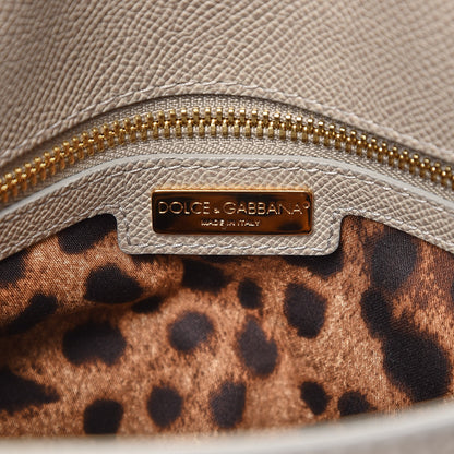 Dolce & Gabbana Dauphine Large Miss Sicily Satchel Taupe 6 of 8