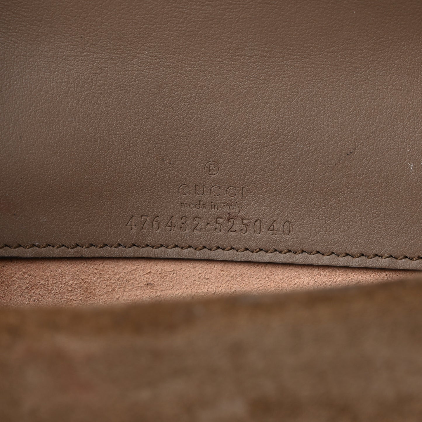 GG Supreme Monogram Super Mini Dionysus Shoulder Bag Taupe