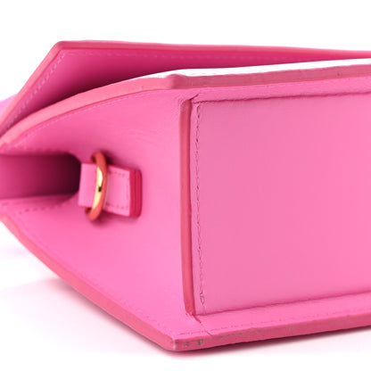 Jacquemus Calfskin Le Chiquito Noeud Dark Pink Dark Pink 8 of 9