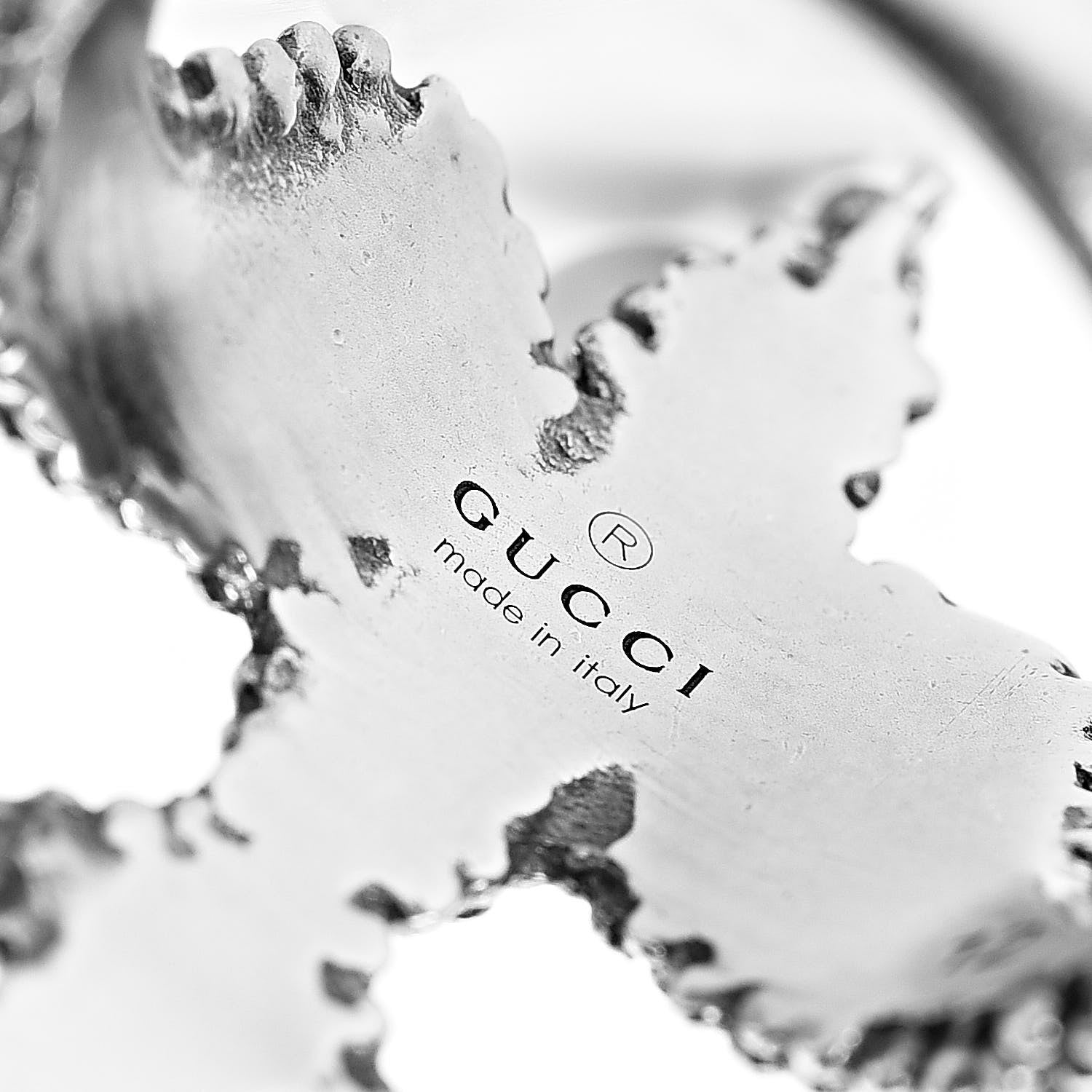 Gucci Sterling Silver Pearl Bird Ring 52 6 4 of 5