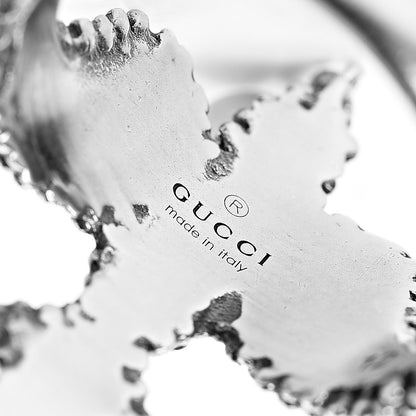 Gucci Sterling Silver Pearl Bird Ring 52 6 4 of 5