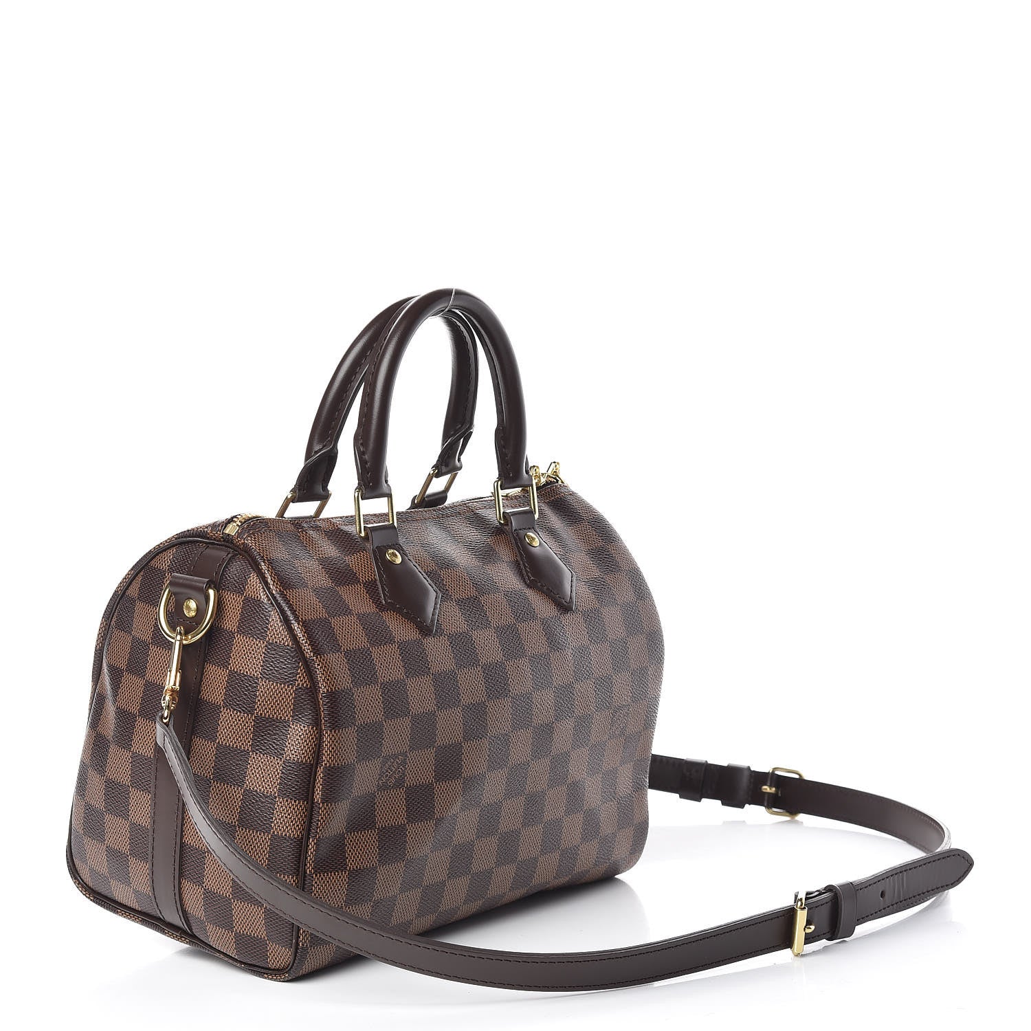 Louis Vuitton Damier Ebene Speedy Bandouliere 25 3 of 12