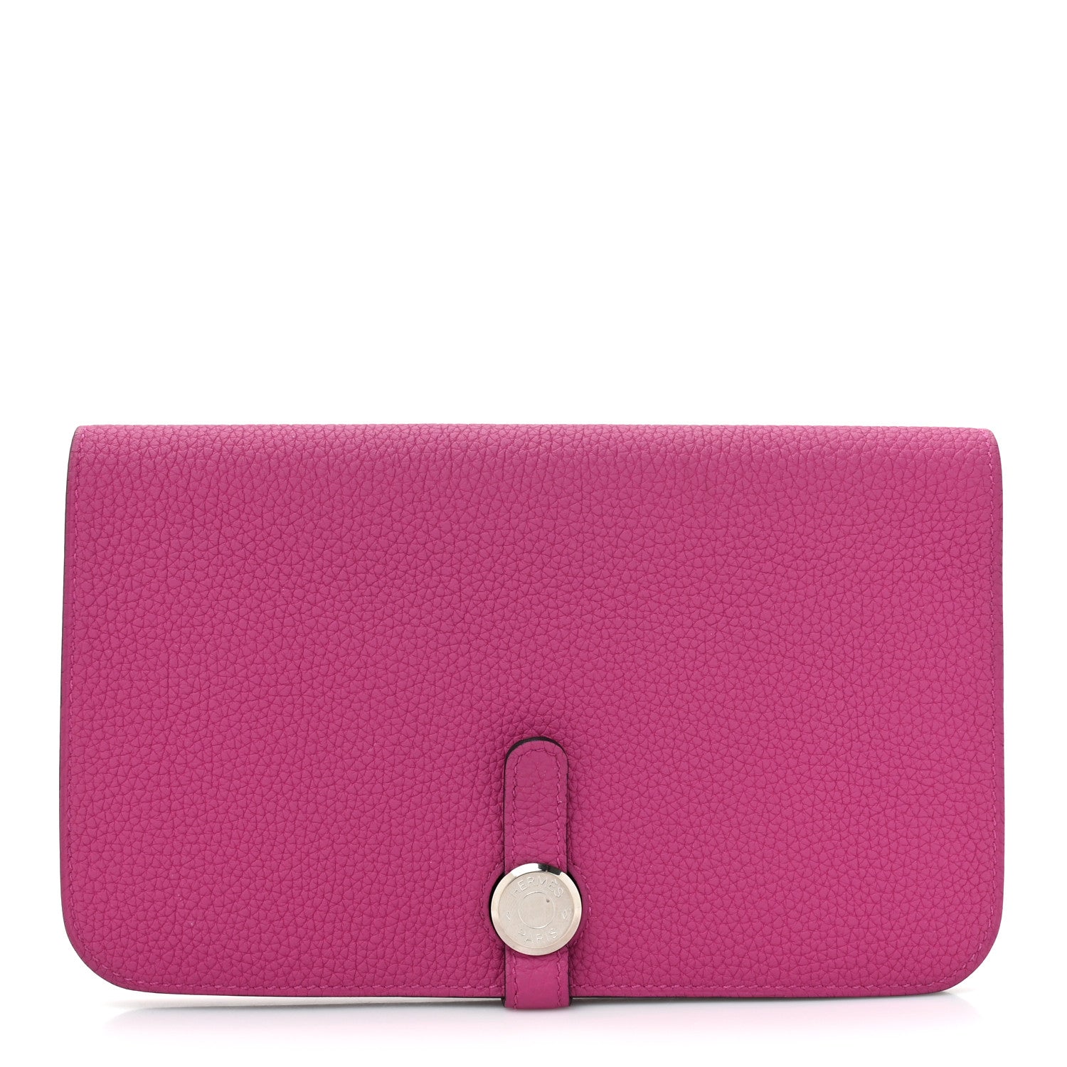 Hermes Togo Dogon Duo Wallet Rose Poupre 1 of 13