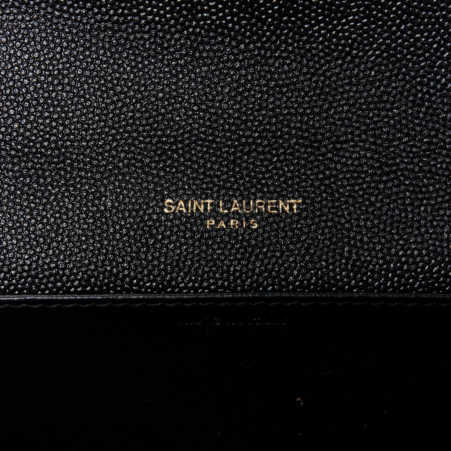 Saint Laurent Grain De Poudre Uptown Chain Wallet Black 6 of 11