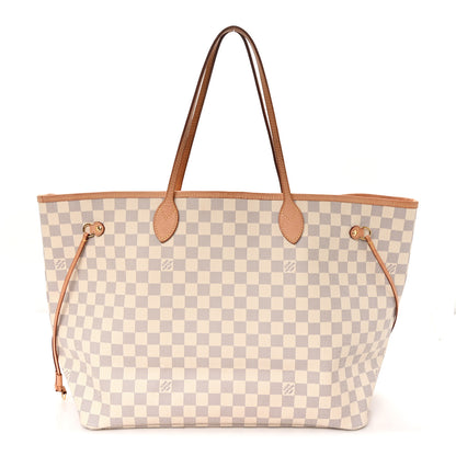 Louis Vuitton Damier Azur Neo Neverfull GM Rose Ballerine 1 of 12