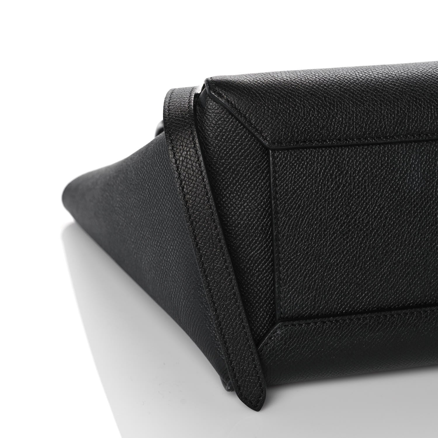 Celine Grained Calfskin Micro Belt Bag Black 9 of 10