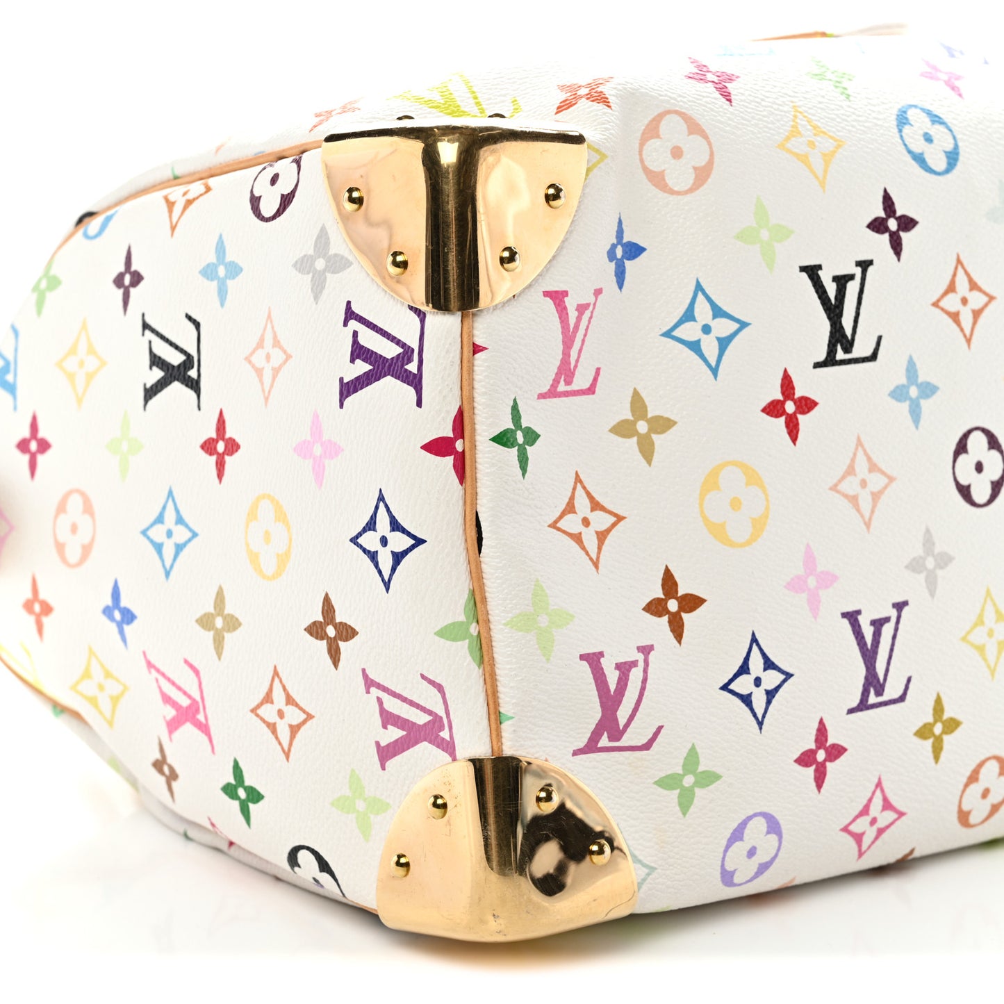 Monogram Multicolor Speedy 30 White