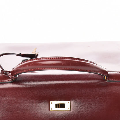 Hermes Box Kelly Retourne 32 Rouge H 38 of 38