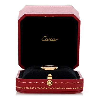 Cartier 18K Yellow Gold 3.5mm LOVE Wedding Band Ring 55/7.25 5 of 5
