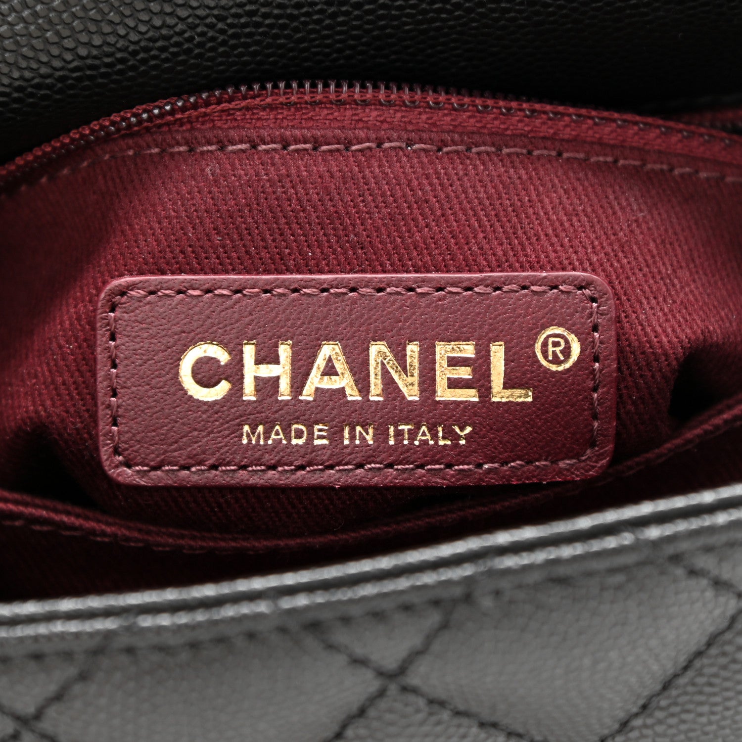 Chanel Caviar Quilted Extra Mini Coco Handle Flap Black 6 of 8