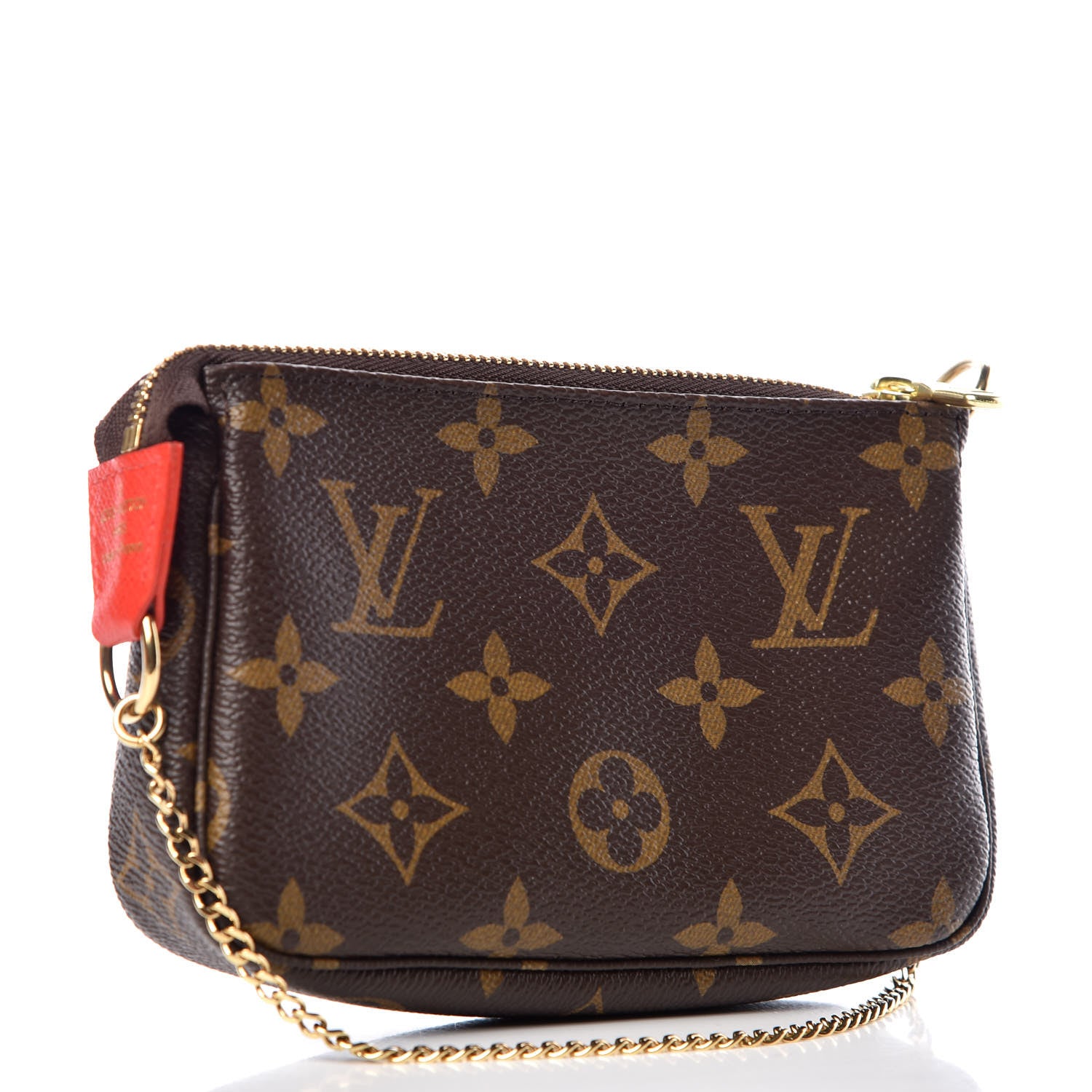 Louis Vuitton Monogram 2018 Christmas Animation Mini Cats Pochette Accessories 3 of 8