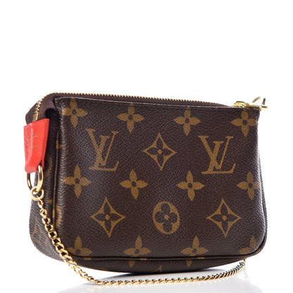 Louis Vuitton Monogram 2018 Christmas Animation Mini Cats Pochette Accessories 3 of 8