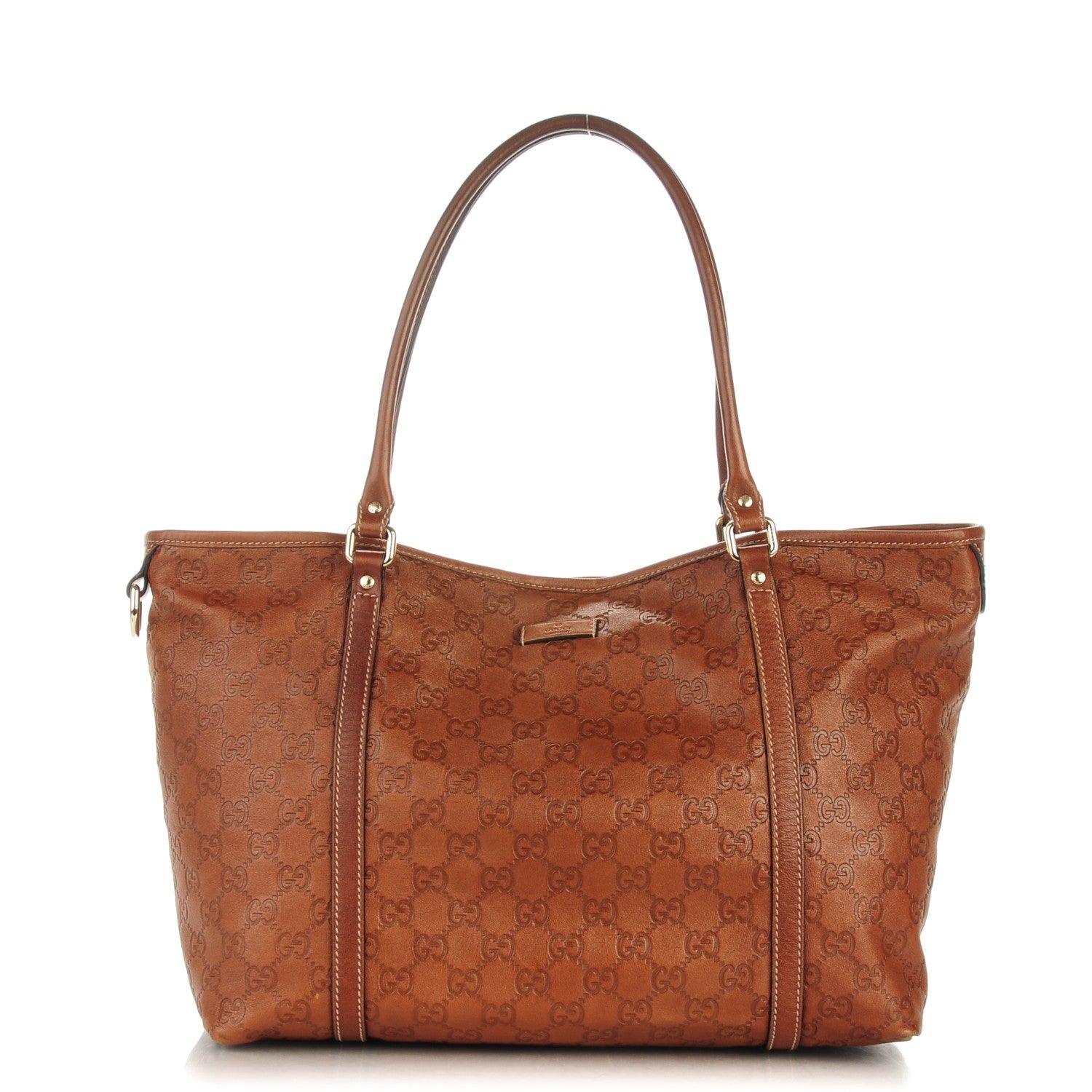 Gucci Guccissima Medium Joy Tote Brown 1 of 9