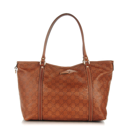 Gucci Guccissima Medium Joy Tote Brown 1 of 9