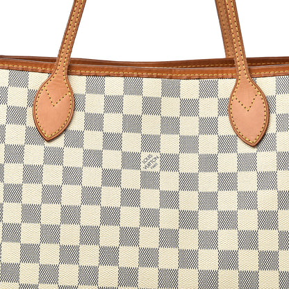 Louis Vuitton Damier Azur Neverfull MM 18 of 18