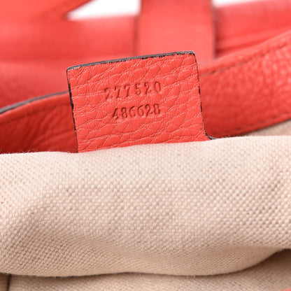Gucci Calfskin Medium New Jackie Shoulder Bag Coral 7 of 9