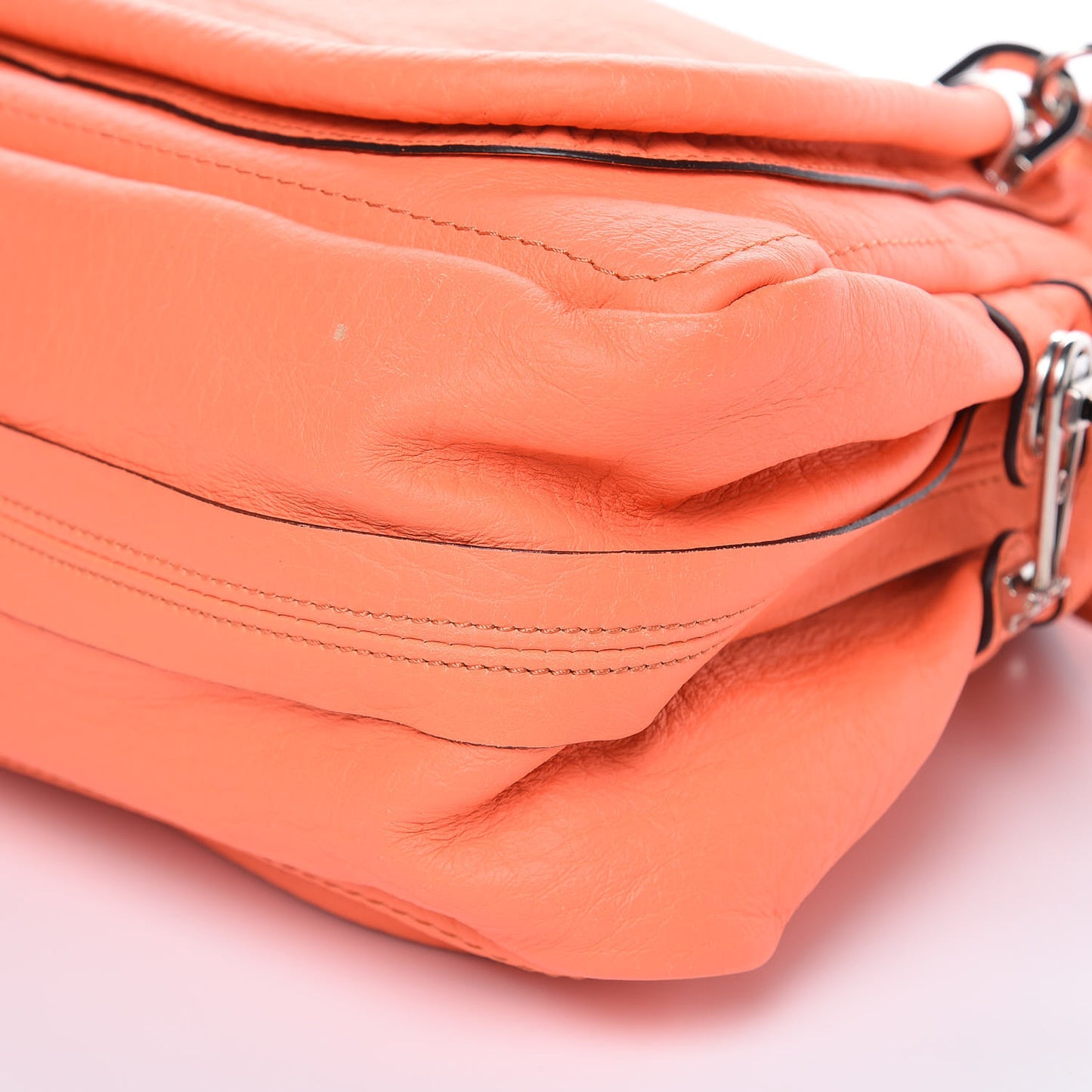 Calfskin Medium Paraty Orange Fizz
