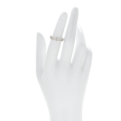 Tiffany Sterling Silver Narrow Atlas Ring 49 4.75 2 of 6