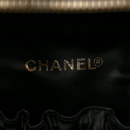 Chanel Caviar Vanity Cosmetic Case Black 5 of 7