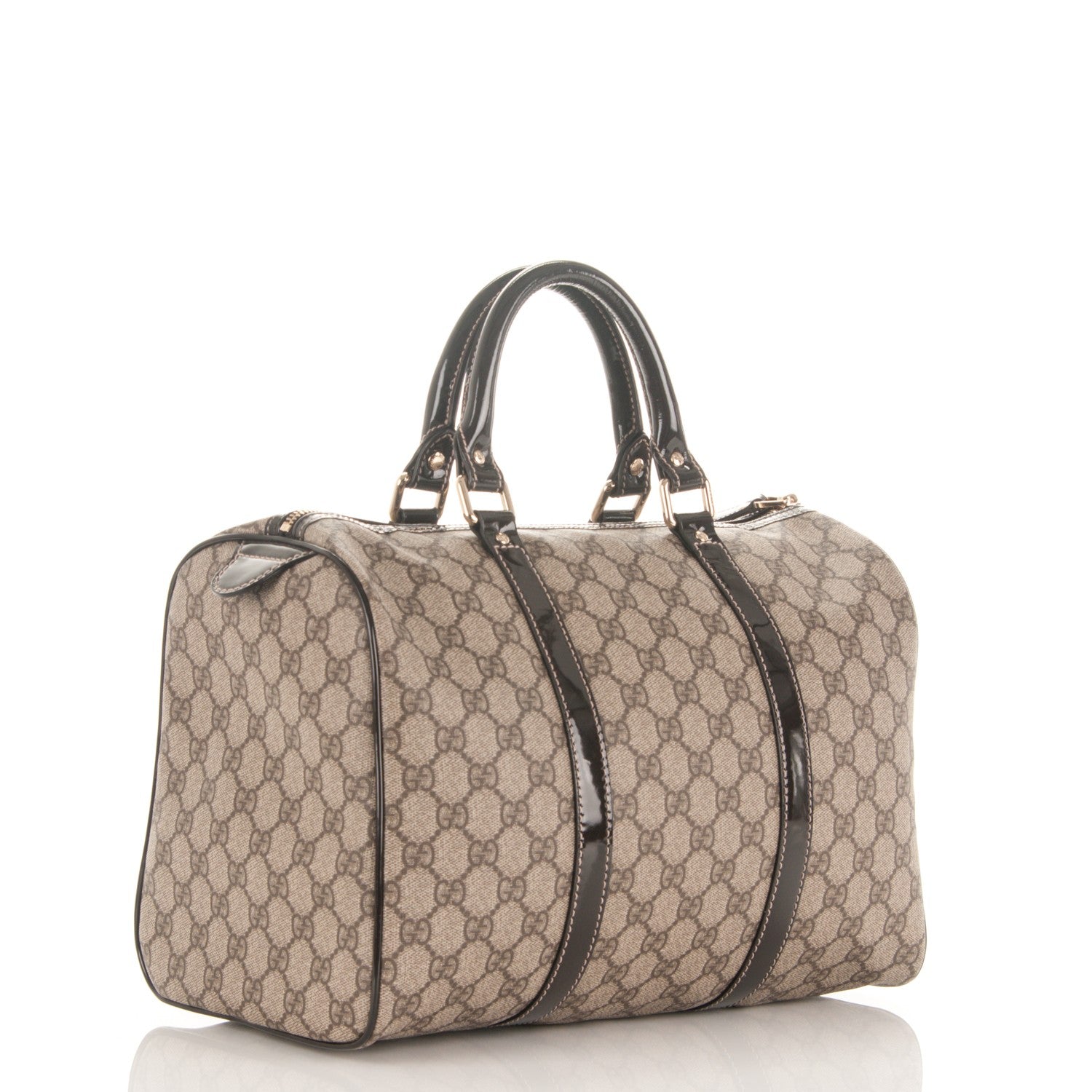 Gucci GG Plus Monogram Medium Joy Boston Dark Brown 3 of 7