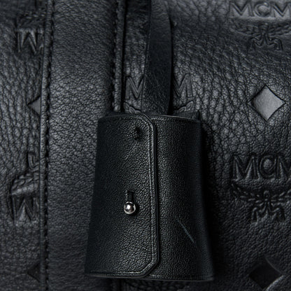 MCM Calfskin Ottomar Duffle Bag Black 14 of 14