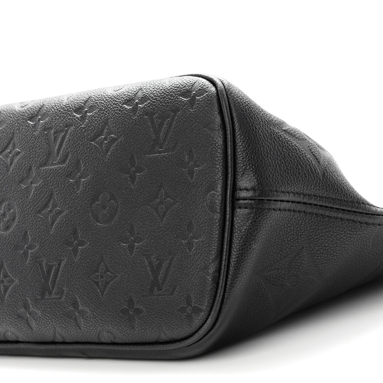 Louis Vuitton Empreinte Monogram Giant Neverfull MM Black 10 of 11
