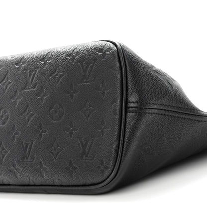 Louis Vuitton Empreinte Monogram Giant Neverfull MM Black 10 of 11