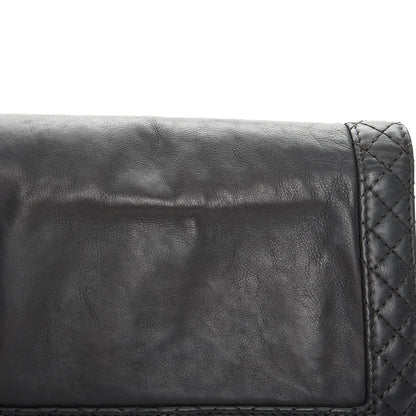Chanel Calfskin Small Boy Reverso Flap Grey 9 of 11