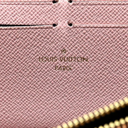 Louis Vuitton Monogram Clemence Wallet Rose Ballerine 6 of 13