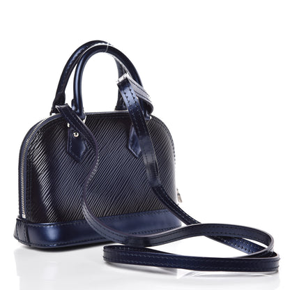 Louis Vuitton Epi Sequins Flame Alma Nano Blue Nuit 3 of 7