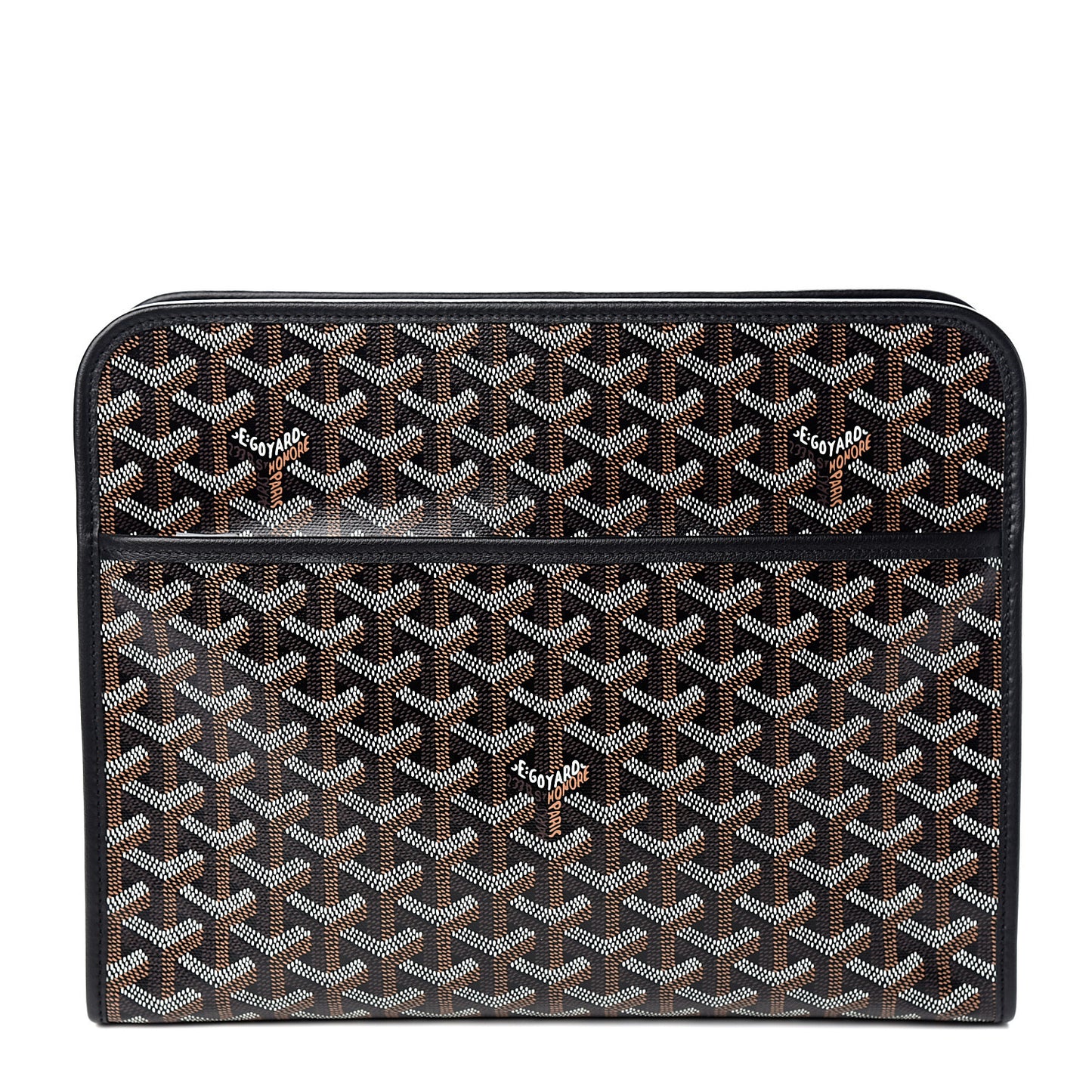 Goyardine Jouvence GM Toiletry Pouch Black