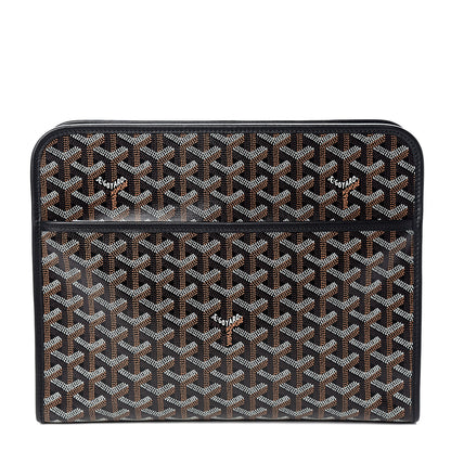 Goyard Goyardine Jouvence GM Toiletry Pouch Black 1 of 6