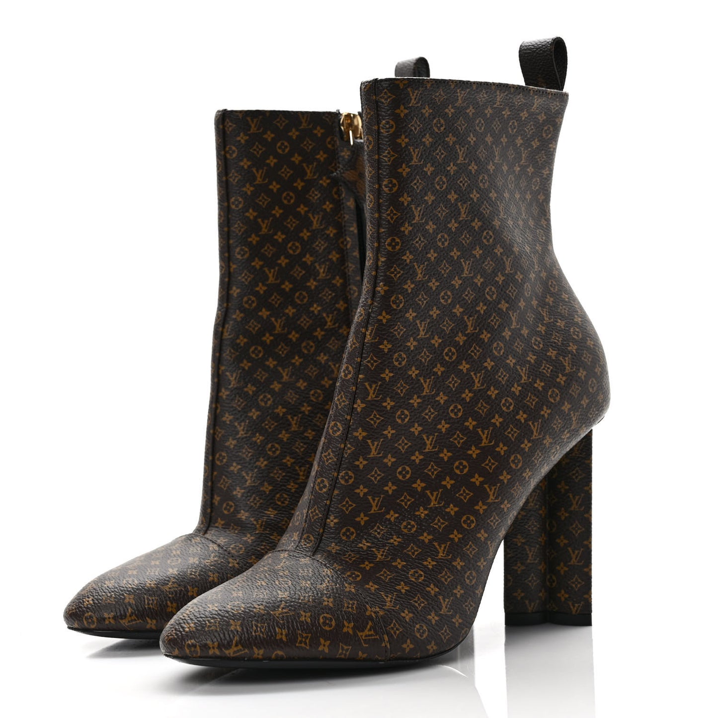 Nano Monogram Silhouette Ankle Boots 38
