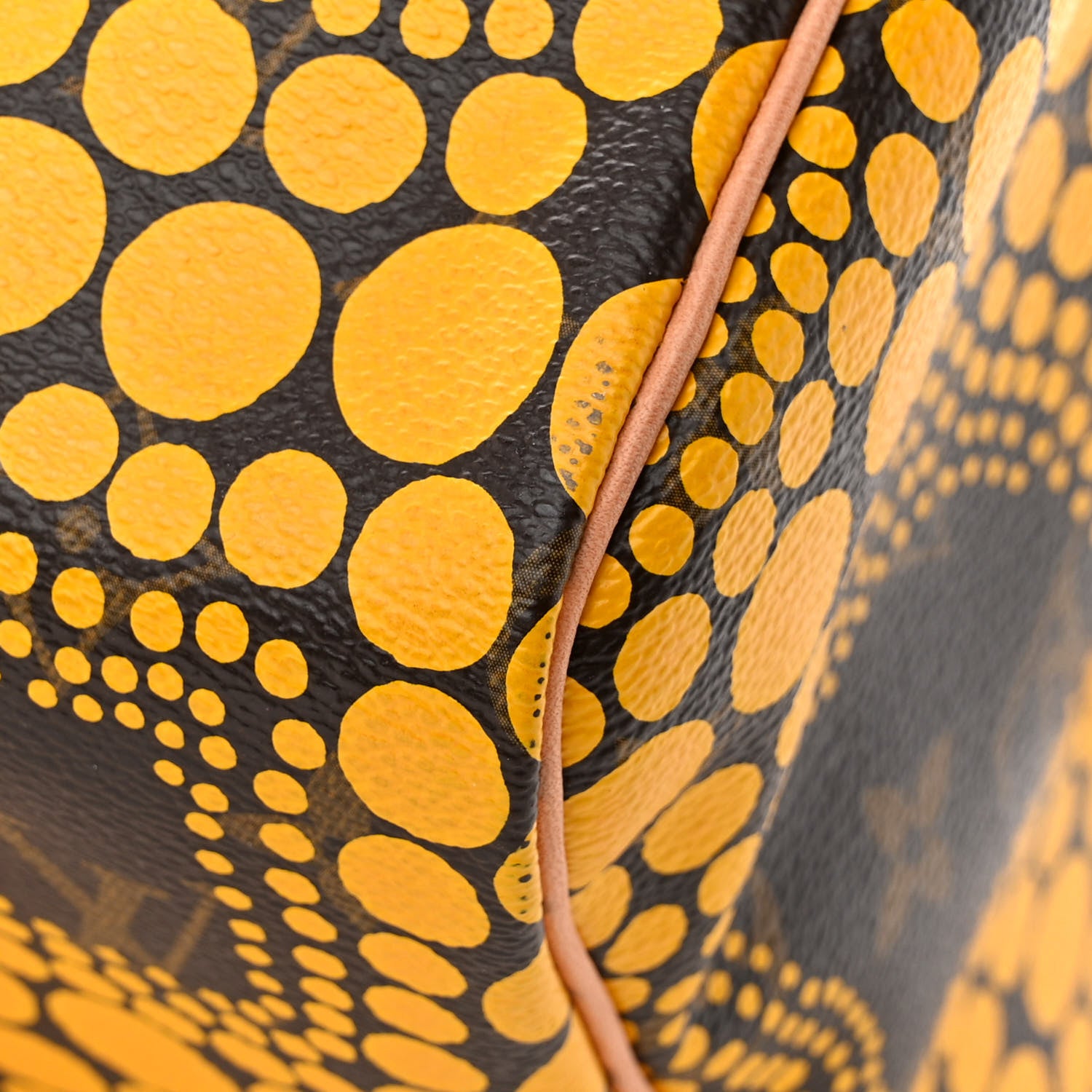 Louis Vuitton Monogram Kusama Town Speedy 30 Yellow 11 of 11