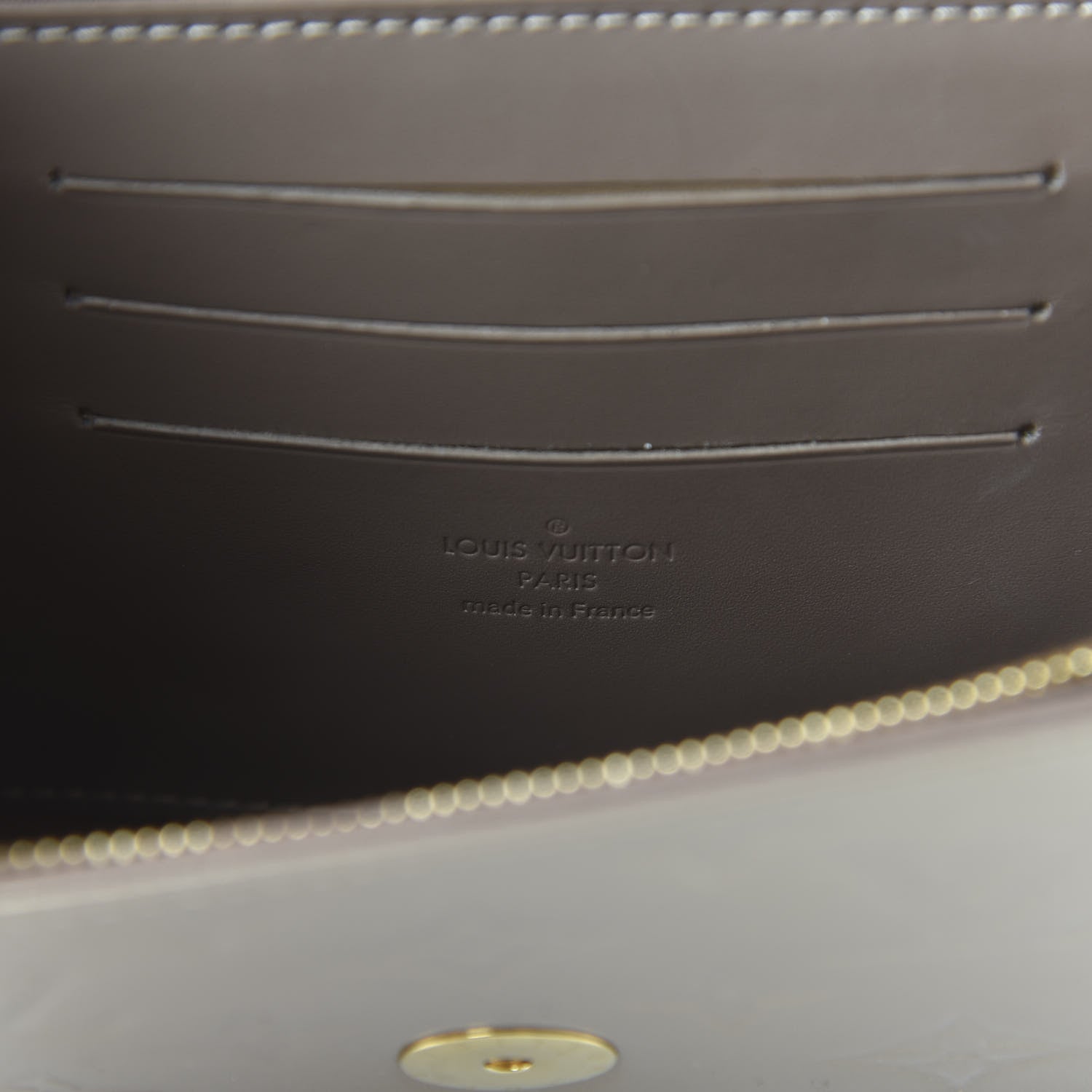 Louis Vuitton Vernis Rossmore PM Beige Poudre 8 of 9