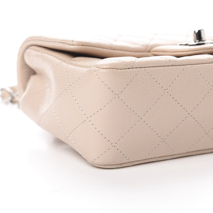 Chanel Caviar Quilted Mini Rectangular Flap Light Pink 9 of 12
