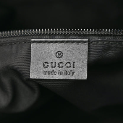 Gucci GG Supreme Monogram Web Messenger Bag Black 6 of 14