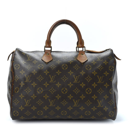 Louis Vuitton Monogram Speedy 35 1 of 13