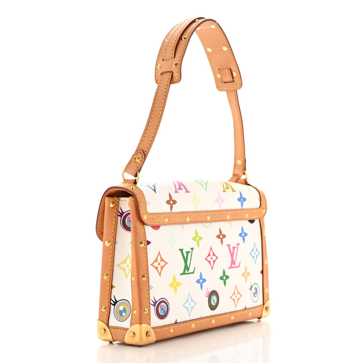 Monogram Multicolor Eye Need You Bag White