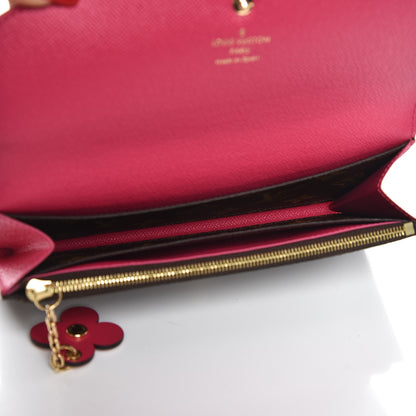 Louis Vuitton Monogram Bloom Flower Emilie Wallet 5 of 7