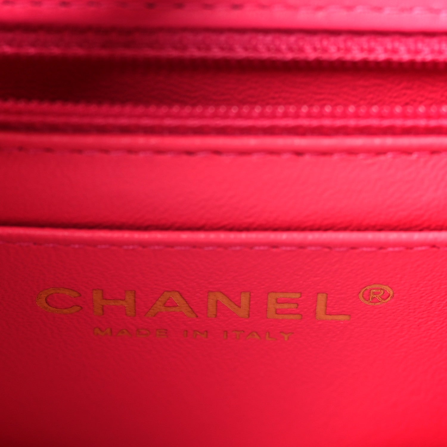 Chanel Patent Calfskin Quilted Mini Rectangular Flap Pink 6 of 10