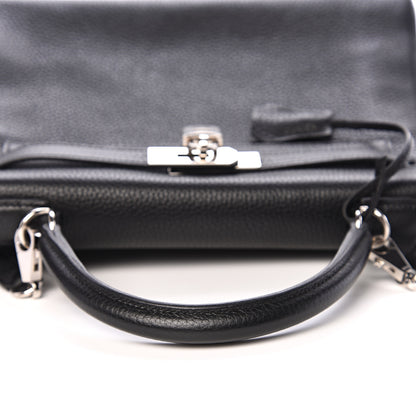 Hermes Taurillon Clemence Kelly Retourne 28 Black 27 of 38