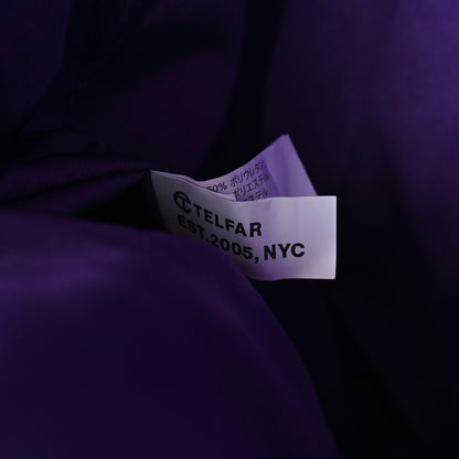 Telfar Vegan Leather Large Shopping Bag Grape 7 of 10