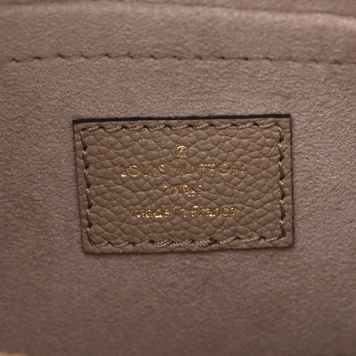 Louis Vuitton Empreinte Monogram Giant Bagatelle NM Tourterelle Creme 6 of 10